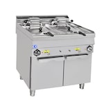 thumbnail of Elektro-Doppelfriteuse 2x 10 Liter mit Untergestell