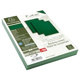 thumbnail of Exacompta 2798C 4x 100er Packung Einbanddeckel, Evercover 270g/qm, Lederprägung, für DIN A4 Format - Dunkelgrün
