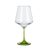 thumbnail of Milano Weißweinglas green line 2er Set aus Polycarbonat 450 ml bruchfest BPA-frei leicht ideal für Wein Rose Schorle