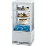 thumbnail of Stalgast weiße Kühlvitrine PAN4L, 78 Liter mit Umluftkühlung