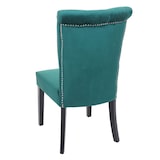 thumbnail of Sedia per sala da pranzo soggiorno HWC-D22 100x51x64cm velluto verde