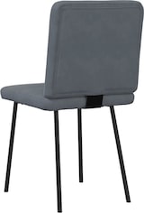 thumbnail of vidaXL Esszimmerstühle 2 Stk. Dunkelgrau Samt