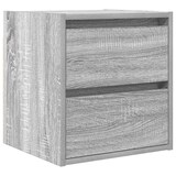 thumbnail of vidaXL Wand-Nachttisch Grau Sonoma 38x34x40 cm