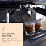 thumbnail of DUOS doppelwandiges Glas 200 ml Thermofunktion inkl. Edelstahl-Löffel Transparent