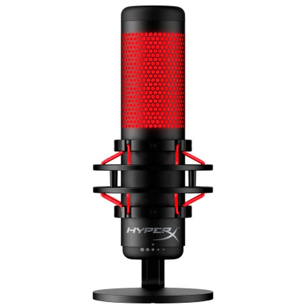 HyperX QuadCast Standalone Microphone > (PN anterior HX-MICQC-BK) 4P5P6AA