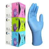 thumbnail of Guantes Nitrilo Azul Talla M 30 unidades | Guantes de Nitrilo Sin Polvo, Sin Látex, Desechables