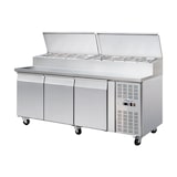 thumbnail of Mesa de preparación Skyrainbow de 3 puertas, 10 x GN1/3, de +2° a +8°C