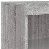 thumbnail of vidaXL Sideboards mit LED-Leuchten 3 Stk. Grau Sonoma Holzwerkstoff