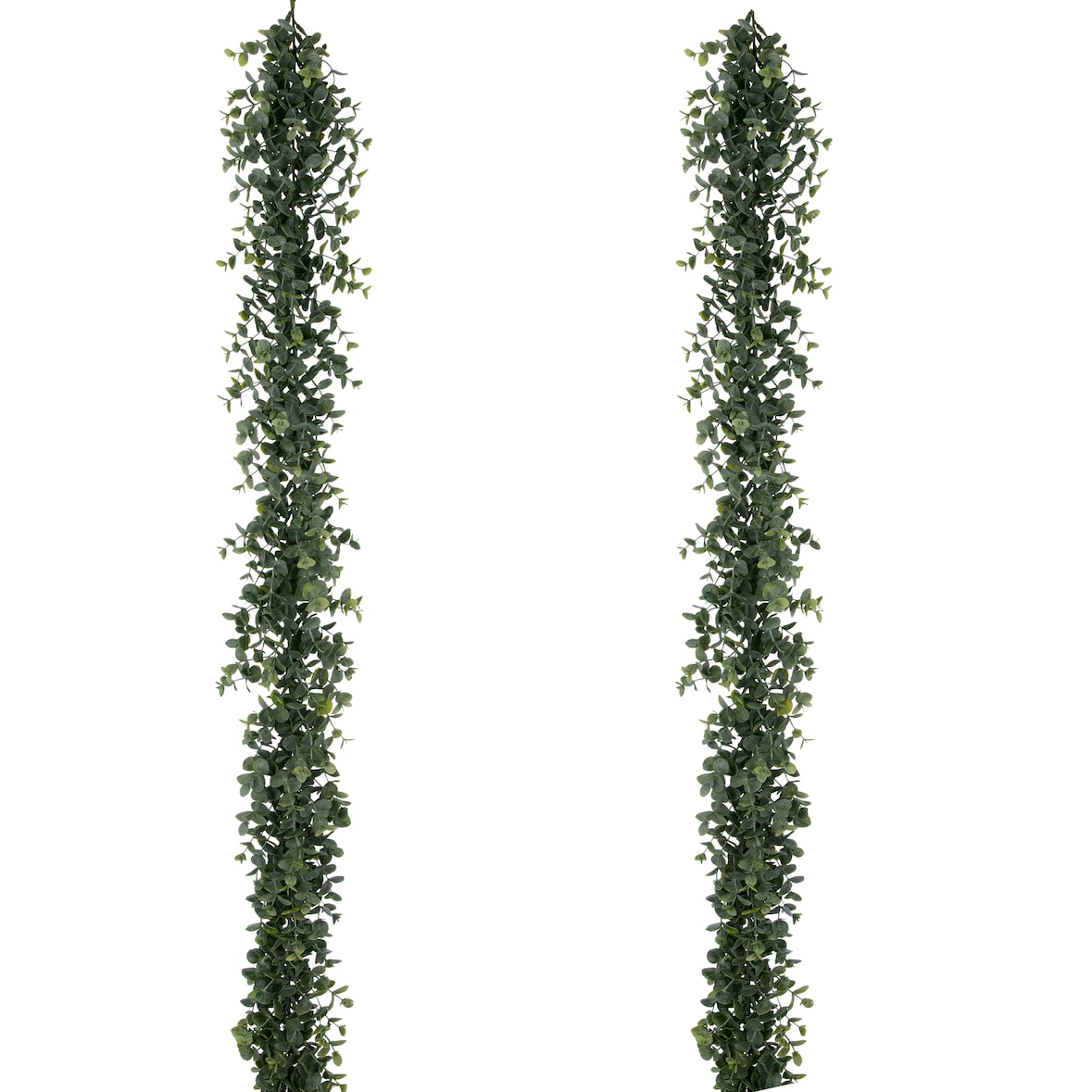 CREATIV green künstliche Pflanze Eukalyptus-Girlande, 180cm, graugrün, im 2er Set