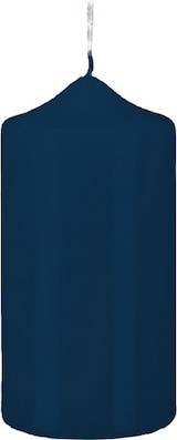 thumbnail of Spitzkopf Stumpen Kerzen Blue Petrol 25 x Ø 9 cm, 6 Stück