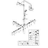 thumbnail of Grohe Duschsystem TEMPESTA C SYSTEM 160