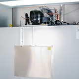 thumbnail of Romux® Gefrierschrank mit 2 Türen Glastüren 134 cm mit Umluftkühlung | Gastro Gefrierschrank aus Edelstahl mit 1065 L Kapazität - 6 Einlegeböden 750 W
