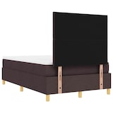 thumbnail of vidaXL Boxspringbett mit Kopfteil Dunkelbraun 200 x 120 cm Stoff
