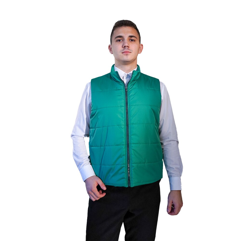 Gilet imbottito da lavoro Raputa in tessuto impermeabile e resistente, 100% poliestere, taglia M