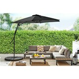 thumbnail of Feel Furniture - Zweefparasol - 3 Meter doorsnede - Stalen frame met polyester parasoldoek - Donkergrijs - 8719743420519