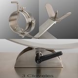 thumbnail of 3 Claveles 01743 - Soporte Jamonero Basculante en Acero Inoxidable y Cabezal Giratorio