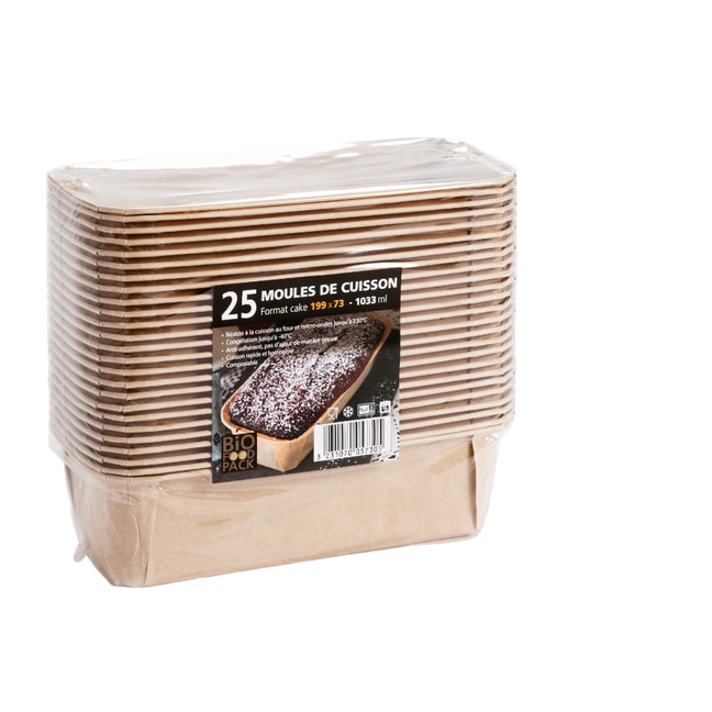 Moule de cuisson 1033 ml x 25