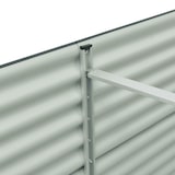 thumbnail of vidaXL Verhoogd tuinbed 240 x 80 x 81 cm Gegalvaniseerd staal Grijs