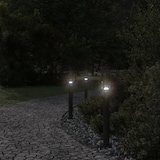 thumbnail of vidaXL Wegeleuchten 3 Stk. Schwarz 60 cm Edelstahl