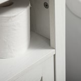 thumbnail of kleankin mueble para debajo del lavabo de madera armario de baño de suelo mueble bajo lavabo de pie con 2 puertas y estante 60x30x60 cm blanco