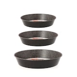 thumbnail of Mamù set van 3 Caprese ovenvormen Ø 24/28/32 cm, antiaanbaklaag, onbreekbaar, aluminium, PFOA-vrij, gemaakt in Italië