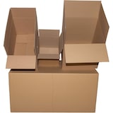 thumbnail of Faltkarton 600×600×600 mm - Versandkarton einwellig - Verpackung für Versand & Lager 60 x 60 x 60 cm