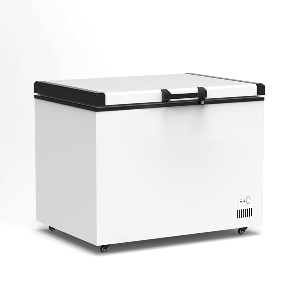 Romux® Arcón Congelador Horizontal 150 Litros con 1 Puerta Ciega Abatible | Arcones Congeladores Profesionales