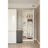 thumbnail of Dmora Armadio multiuso Forcola, Mobile multifunzione portascope, Guardaroba a 2 ante, 78x35h190 cm, Bianco