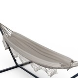 thumbnail of Hängematte SwayStation Boho | 320 x 116 cm | wetterfest | rostfrei Creme