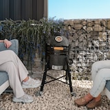 thumbnail of Patton Kamado Grill Holzkohlegrill mit Gestell "Premium", Grill Ø33.5cm, Schwarz