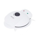 thumbnail of Camry CR 3022 Elektrisches Waffeleisen 5 herzförmige Waffeln, Antihaftbeschichtung, Temperaturkontrolle, Waffeln, 1000W, Weiß