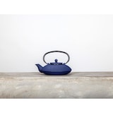 thumbnail of Novastyl - Theiere fuji 0l8 en fonte bleue