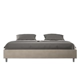 thumbnail of Letto Sommier contenitore imbottito 180x190 microfibra sabbia Azelia