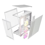 thumbnail of Corsair 3500x Argb Mid Tower Pc Case, White