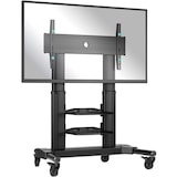 thumbnail of ONKRON Mobiler TV Ständer für 40-80 Zoll, bis 55 kg, höhenverstellbar, max. 700x400 VESA, mit Rollen, Schwarz TS2771-B
