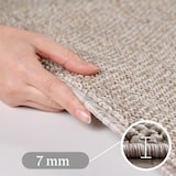 thumbnail of Carpetsale24 Teppich 120x170 cm Braun, Einfarbig & Weich, Moderner Schlingenflor für Wohnzimmer oder Schlafzimmer, Pflegeleicht & Dekorativ