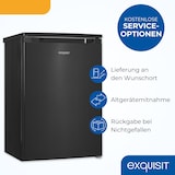 thumbnail of Exquisit Gefrierschrank GS581-051C inoxlook-az | Nutzinhalt: 85 L | Standgerät