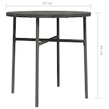 thumbnail of vidaXL Beistelltisch Grau 45 cm Poly Rattan