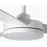 thumbnail of Ventilador LED BARTH L blanco