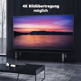 thumbnail of Nylon USB-C 100W Verlängerungskabel – 3 m Schnelllade- & Datenkabel mit 10 Gbps und 4K 60FPS – Schwarz