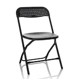 thumbnail of Besucherstuhl / Klappstuhl TUDELA XXL PRO Kunststoff schwarz hjh OFFICE