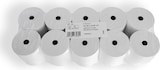 thumbnail of Rotoli per registratore di cassa, carta termica BPA free 55 g/mq, 80 mm x 80 m, 10 rotoli per confezione