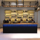 thumbnail of 【HCTG 100】Kasse Großer Kassentisch Bartheke Bartisch Bar Empfangstheke Schwarz 100*60*100cm