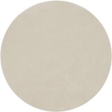 thumbnail of tectake Kortpolig vloerkleed Soft Zone - beige, Ø 120 cm - 405285