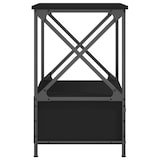 thumbnail of vidaXL Nachttische 2 Stk. Schwarz 50x41x65 cm Holzwerkstoff