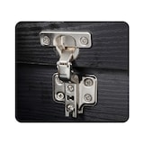 thumbnail of COSTWAY Kapstok met bank, 4-in-1 kapstok met open vakken, schoenenkast en 3 haken, zitkussen, 90 x 38,5 x 170 cm
