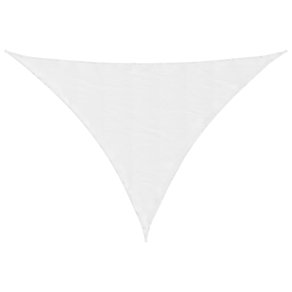 vidaXL Sonnensegel Oxford-Gewebe Dreieckig 5x5x6 m Weiß