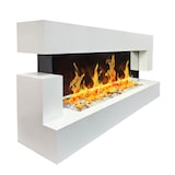 thumbnail of Chemin'Arte Lareira Elétrica de Parede QUARTZ 3XL 153 cm com efeito de chamas LED - 256