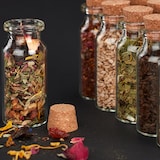 thumbnail of Relaxdays Mini Glasflaschen mit Korken, 72er Set, kleine Glasfläschchen zum Befüllen, 10ml, Deko Fläschchen, transparent