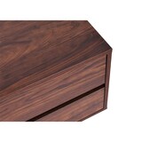 thumbnail of TV-Rack HWC-J78, Fernsehtisch Lowboard Kommode, Schublade, MDF 42x140x40cm ~ Walnuss-Optik